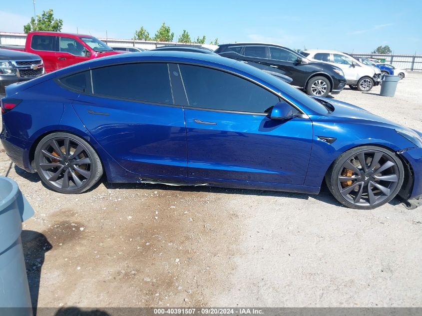 2020 Tesla Model 3 Performance Dual Motor All-Wheel Drive VIN: 5YJ3E1EC8LF802096 Lot: 40391507