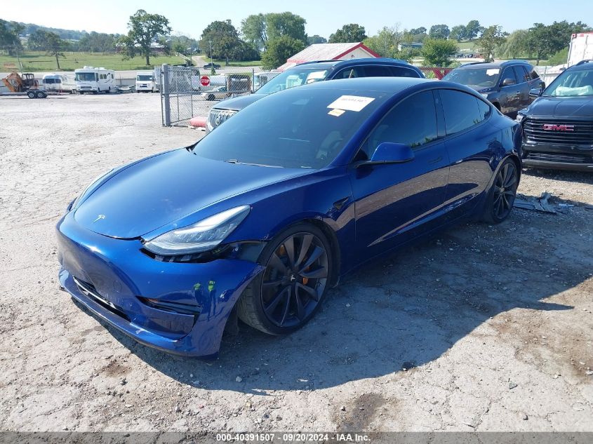 5YJ3E1EC8LF802096 2020 TESLA MODEL 3 - Image 2