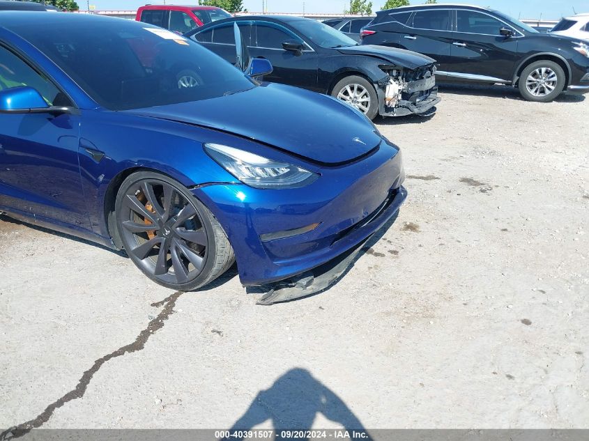 2020 Tesla Model 3 Performance Dual Motor All-Wheel Drive VIN: 5YJ3E1EC8LF802096 Lot: 40391507