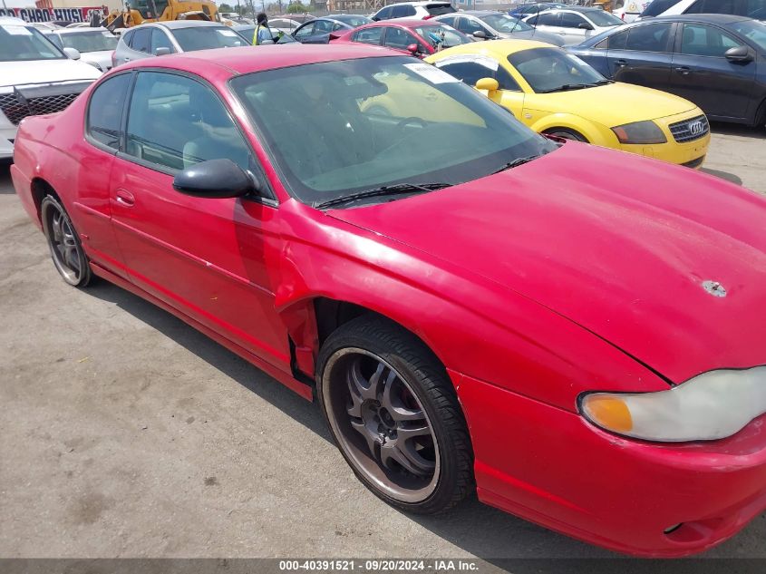 2G1WX12K149250670 2004 Chevrolet Monte Carlo Ss