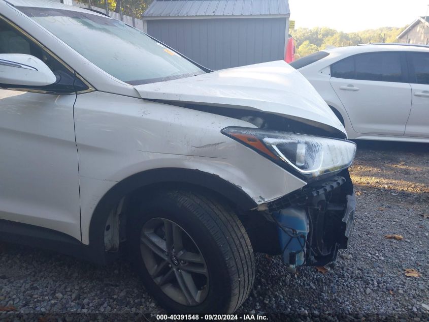 2017 Hyundai Santa Fe Sport 2.4L VIN: 5XYZUDLB1HG401210 Lot: 40391548