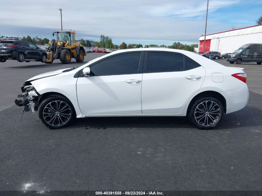 2016 Toyota Corolla S Plus VIN: 2T1BURHE2GC531542 Lot: 40391558