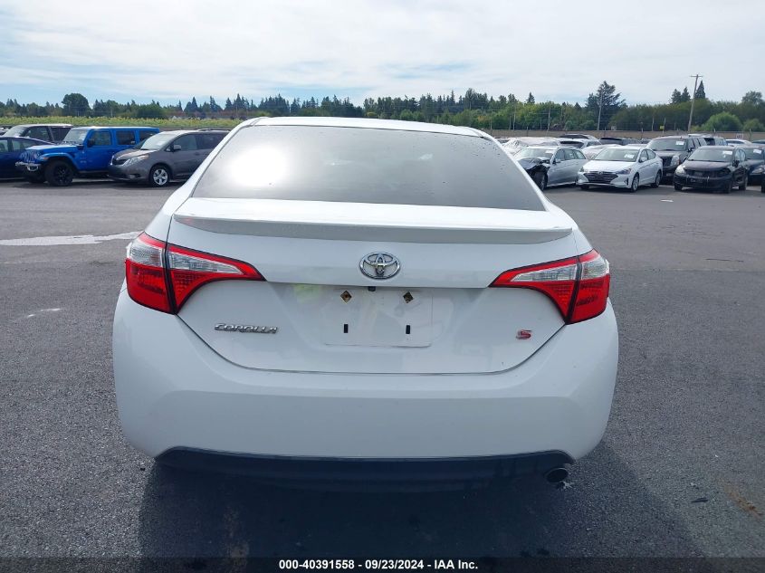 2016 Toyota Corolla S Plus VIN: 2T1BURHE2GC531542 Lot: 40391558