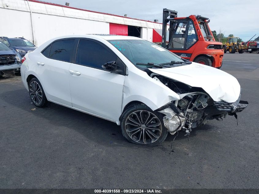 2016 Toyota Corolla S Plus VIN: 2T1BURHE2GC531542 Lot: 40391558