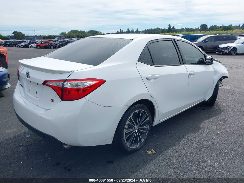 2016 Toyota Corolla S Plus VIN: 2T1BURHE2GC531542 Lot: 40391558