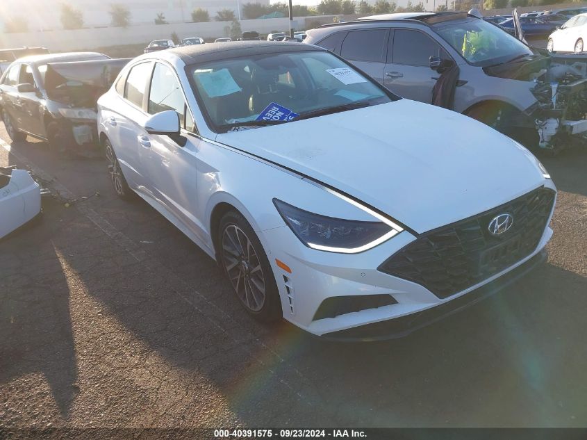 2022 Hyundai Sonata Limited VIN: KMHL34J27NA196138 Lot: 40391575