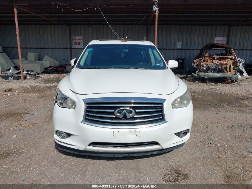 2013 Infiniti Jx35 VIN: 5N1AL0MM5DC342312 Lot: 40391577