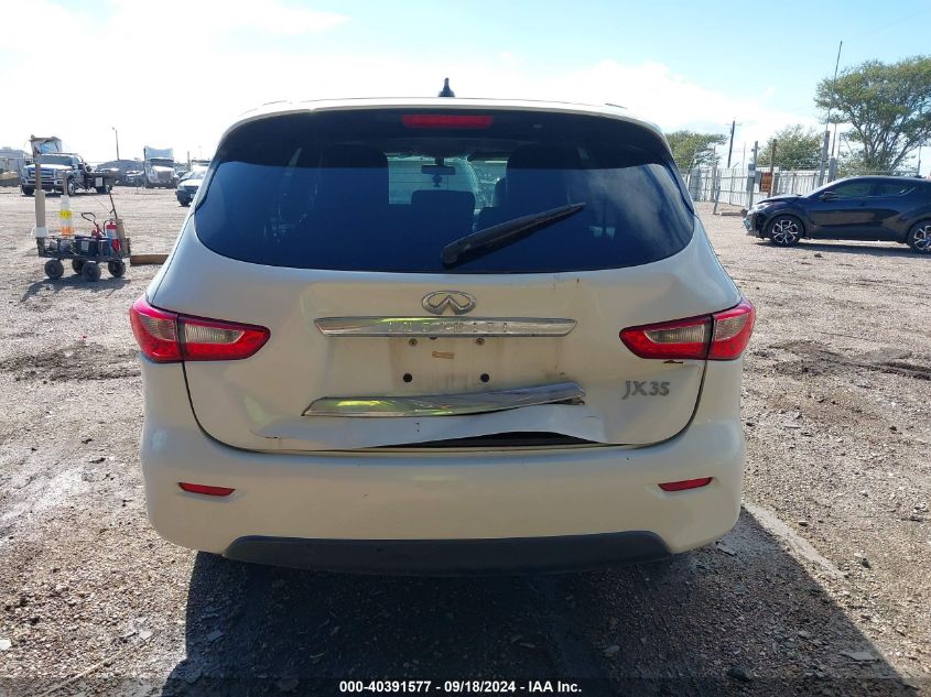 2013 Infiniti Jx35 VIN: 5N1AL0MM5DC342312 Lot: 40391577