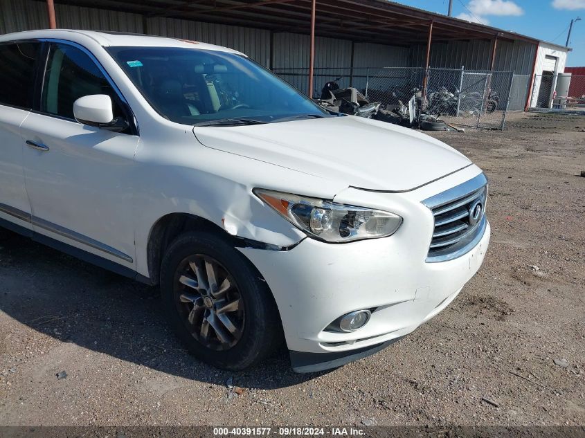 2013 Infiniti Jx35 VIN: 5N1AL0MM5DC342312 Lot: 40391577