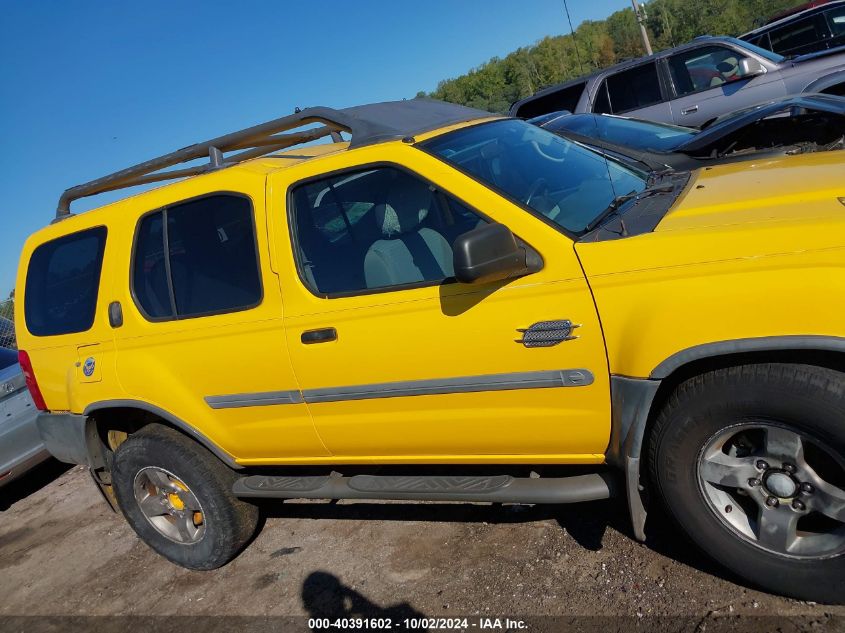 2002 Nissan Xterra Se VIN: 5N1ED28T02C539302 Lot: 40391602