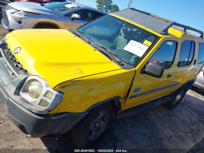 2002 Nissan Xterra Se VIN: 5N1ED28T02C539302 Lot: 40391602