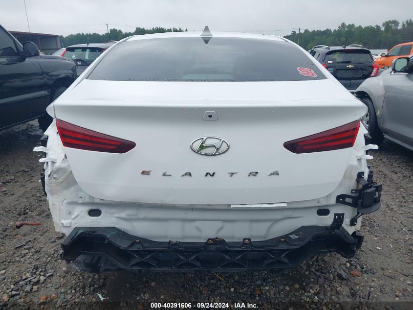 2019 Hyundai Elantra Sel VIN: 5NPD84LF4KH413465 Lot: 40391606