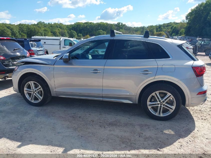 2022 Audi Q5 Premium Plus 55 Tfsi E S Line Quattro S Tronic VIN: WA1E2AFY3N2088986 Lot: 40391637