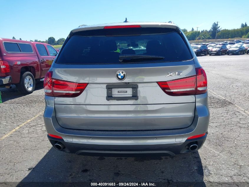 2015 BMW X5 xDrive35I VIN: 5UXKR0C51F0K59853 Lot: 40391683