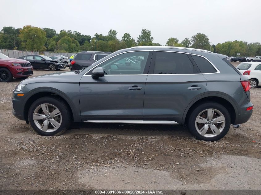 2019 Audi Q5 Premium Plus VIN: WA1BNAFY1K2115401 Lot: 40391686