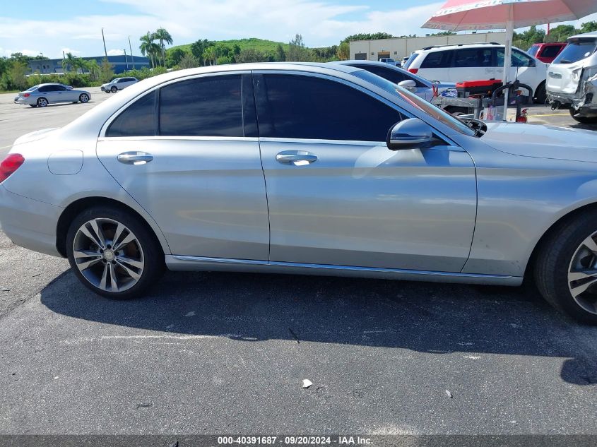 2016 Mercedes-Benz C 300 Luxury/Sport VIN: 55SWF4JB9GU172215 Lot: 40391687