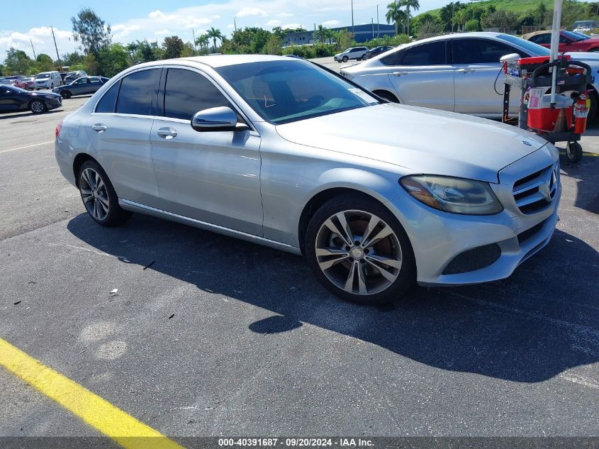 2016 Mercedes-Benz C 300 Luxury/Sport VIN: 55SWF4JB9GU172215 Lot: 40391687