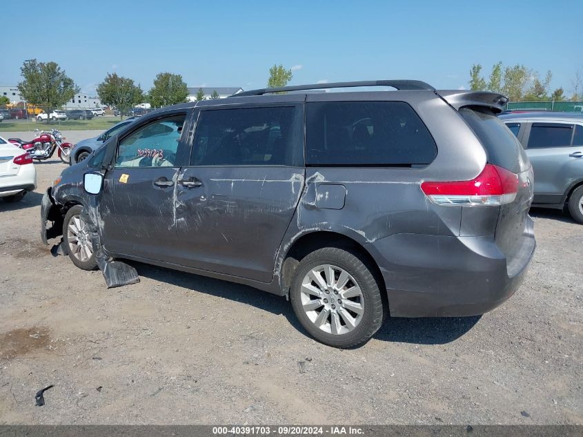 2014 Toyota Sienna Le 7 Passenger VIN: 5TDJK3DC1ES092762 Lot: 40391703