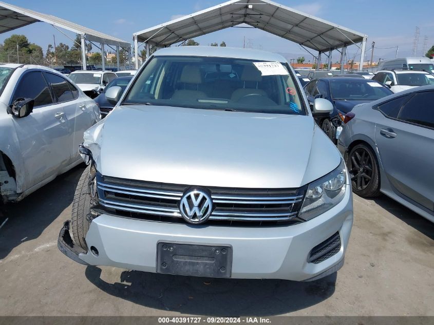 2014 Volkswagen Tiguan Se VIN: WVGAV3AX5EW042442 Lot: 40391727