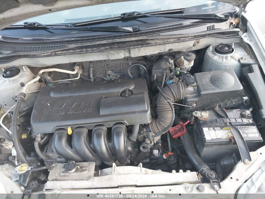 2003 Toyota Corolla Le VIN: 1NXBR32E43Z127724 Lot: 40391738