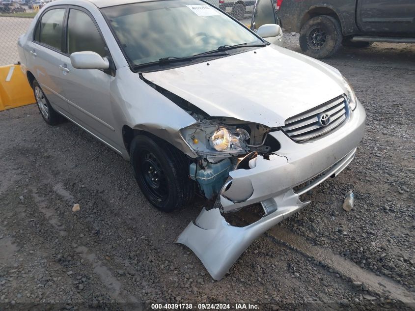 2003 Toyota Corolla Le VIN: 1NXBR32E43Z127724 Lot: 40391738