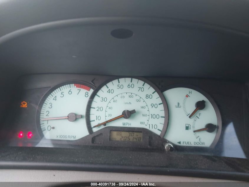 2003 Toyota Corolla Le VIN: 1NXBR32E43Z127724 Lot: 40391738