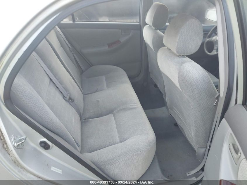 2003 Toyota Corolla Le VIN: 1NXBR32E43Z127724 Lot: 40391738