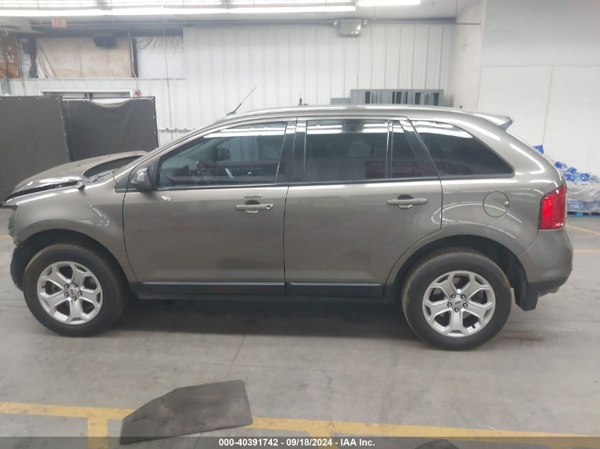 2013 Ford Edge Sel VIN: 2FMDK3JC3DBC70796 Lot: 40391742