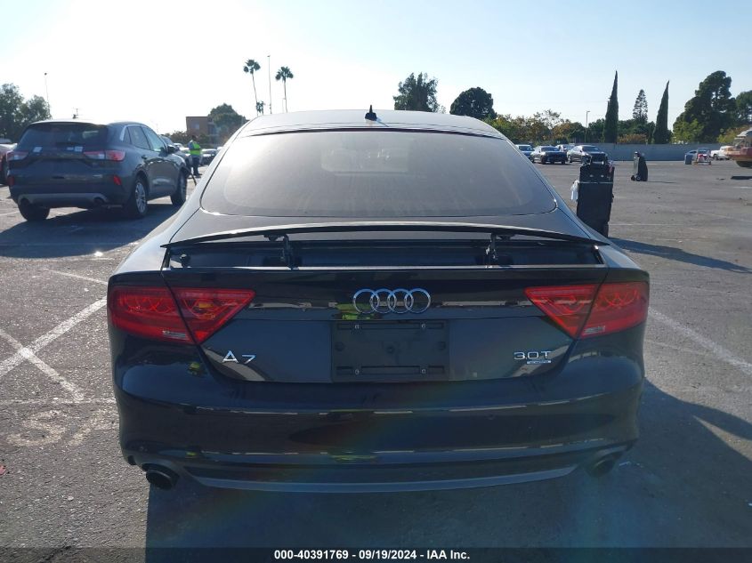 2013 Audi A7 3.0T Premium VIN: WAU2GAFC8DN030297 Lot: 40391769