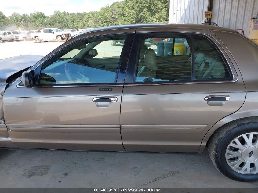 2003 Ford Crown Victoria Lx VIN: 2FAFP74W03X165832 Lot: 40391783