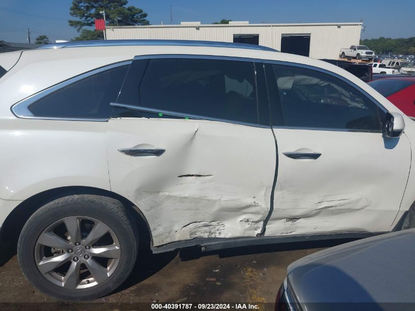 2016 Acura Mdx Advance Entertainment Packages/Advance Package VIN: 5FRYD4H96GB047142 Lot: 40391787