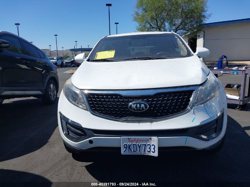 2015 Kia Sportage Lx VIN: KNDPB3AC6F7793744 Lot: 40391793