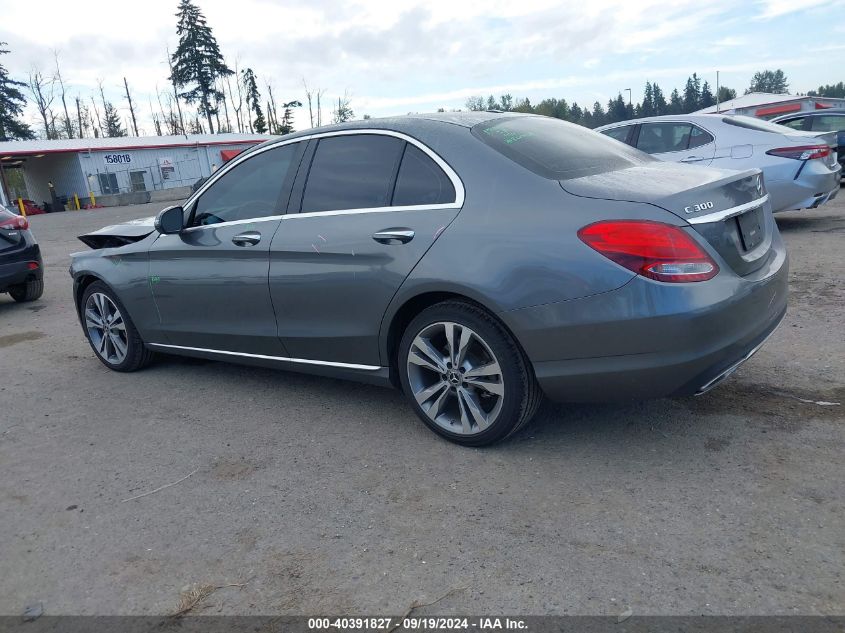 2018 Mercedes-Benz C 300 VIN: 55SWF4JB9JU262732 Lot: 40391827