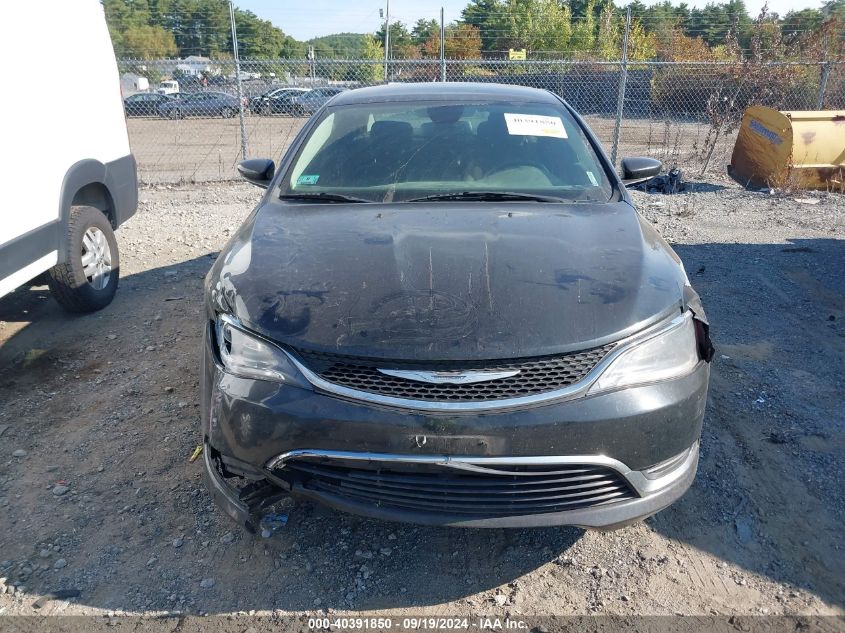 2015 Chrysler 200 Limited VIN: 1C3CCCAB0FN708223 Lot: 40391850