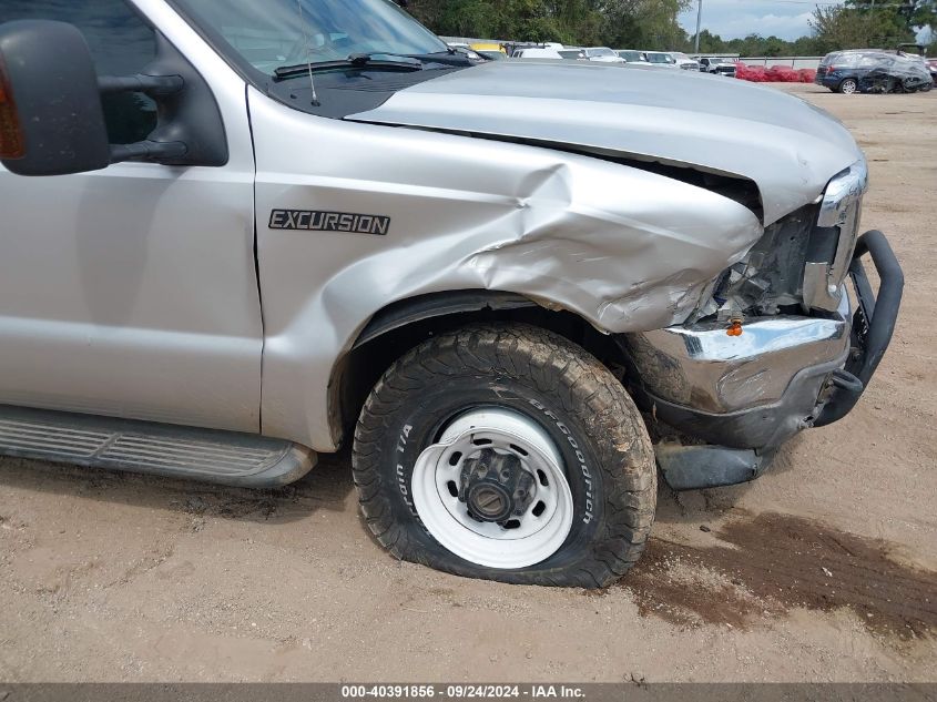 2004 Ford Excursion VIN: 1FMNU41L94EB58318 Lot: 40391856