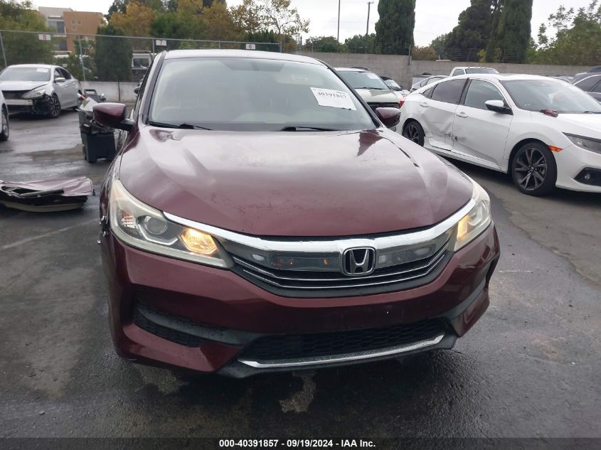 1HGCR2F33HA240392 2017 Honda Accord Lx