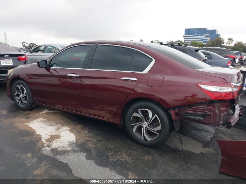 1HGCR2F33HA240392 2017 Honda Accord Lx