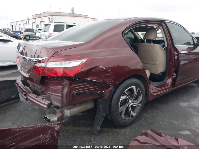 1HGCR2F33HA240392 2017 Honda Accord Lx