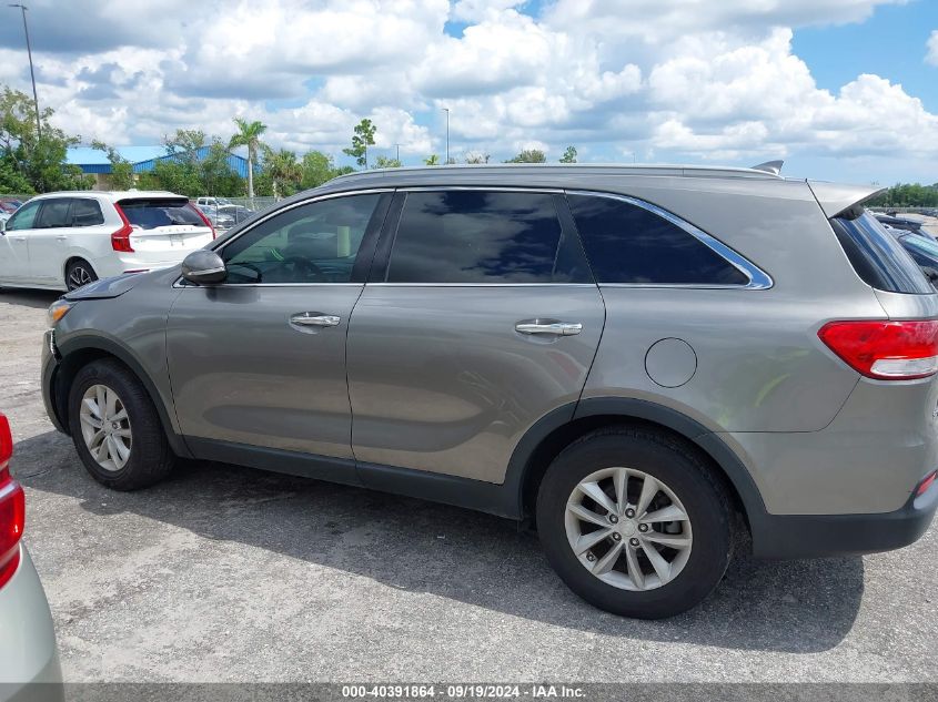 2016 Kia Sorento 2.4L Lx VIN: 5XYPG4A33GG014912 Lot: 40391864