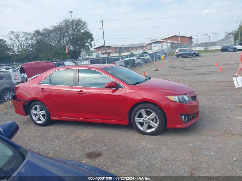 2013 Toyota Camry Se VIN: 4T1BF1FK4DU643922 Lot: 40391930