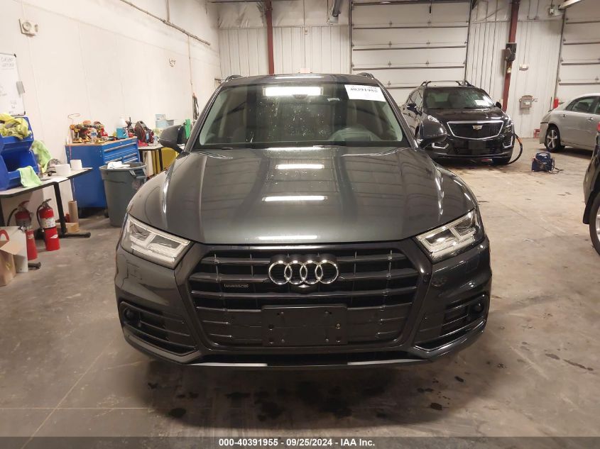 2019 Audi Q5 45 Premium VIN: WA1CNAFY4K2116563 Lot: 40391955