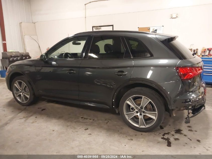 2019 Audi Q5 45 Premium VIN: WA1CNAFY4K2116563 Lot: 40391955