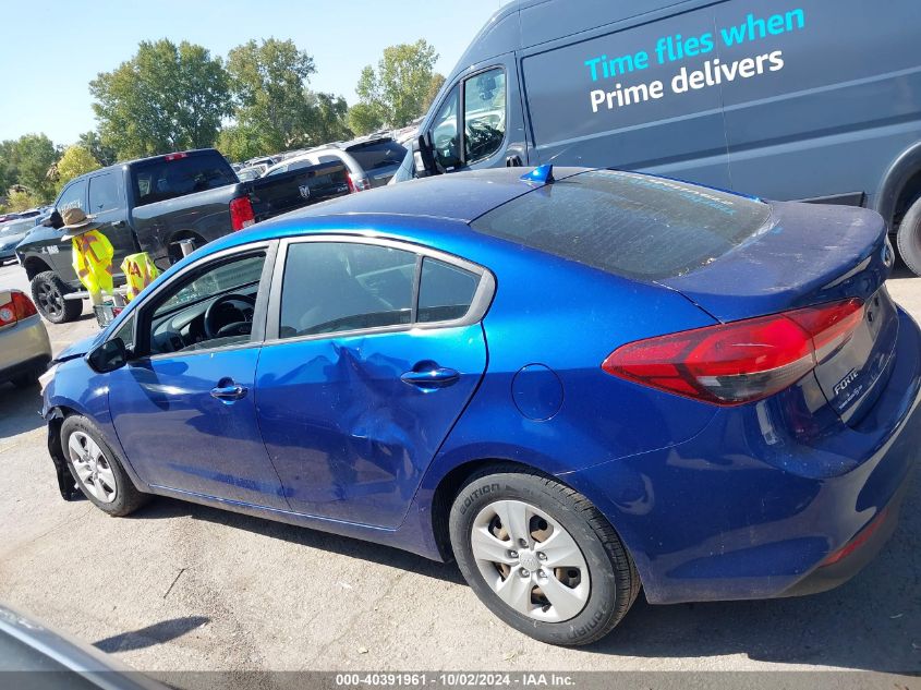 2017 Kia Forte Lx VIN: 3KPFK4A73HE110678 Lot: 40391961