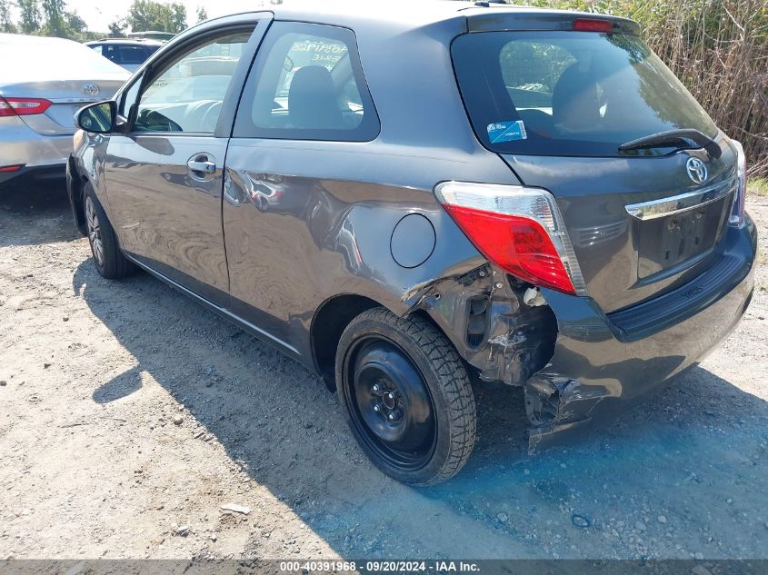 2013 Toyota Yaris Le VIN: JTDJTUD34DD562392 Lot: 40391968