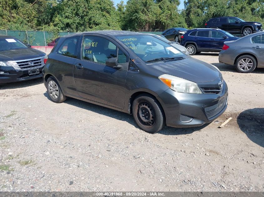 VIN JTDJTUD34DD562392 2013 Toyota Yaris, LE no.1