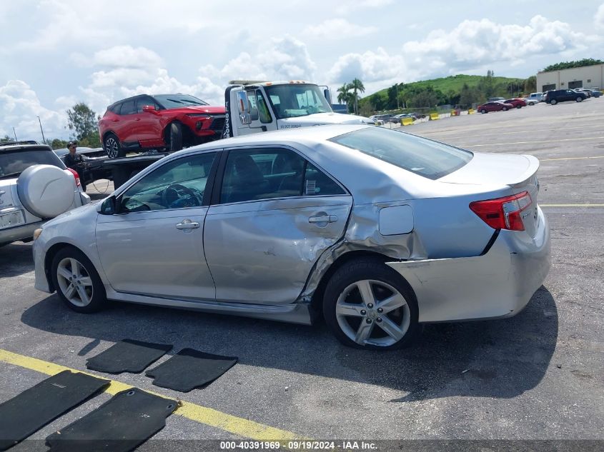 2013 Toyota Camry Se VIN: 4T1BF1FK7DU645020 Lot: 40391969