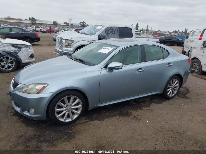 2010 Lexus Is 250 VIN: JTHBF5C25A5124947 Lot: 40391981