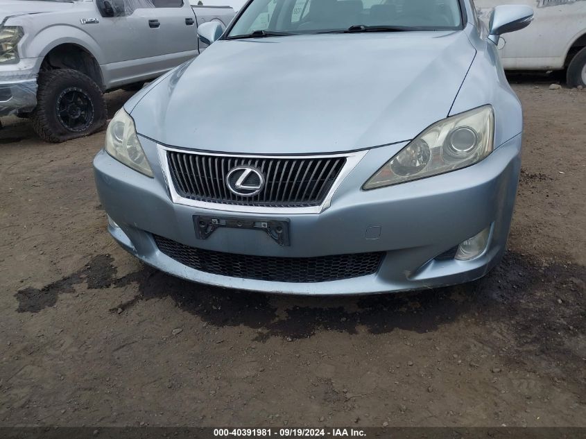 2010 Lexus Is 250 VIN: JTHBF5C25A5124947 Lot: 40391981