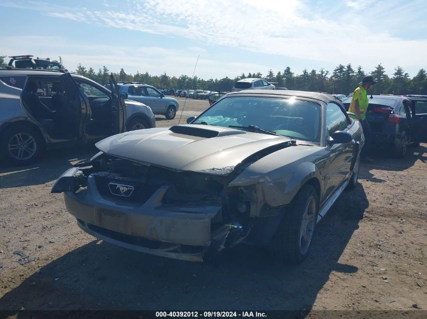 2002 Ford Mustang Gt VIN: 1FAFP45X32F193723 Lot: 40392012