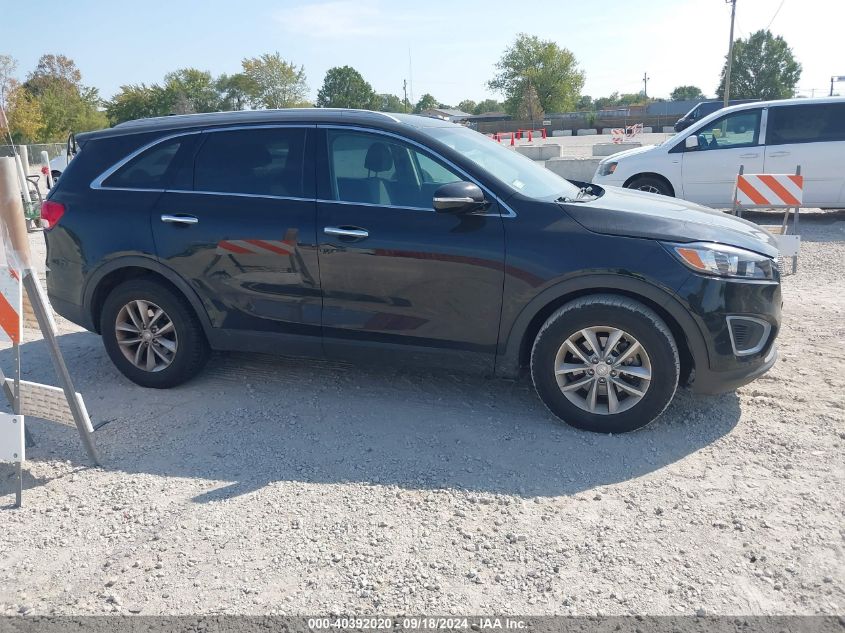 2018 Kia Sorento 2.4L Lx VIN: 5XYPG4A33JG349577 Lot: 40392020